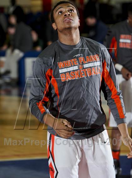 Thumbnail 1 in White Plains vs. Cardinal Spellman (Slam Dunk Tournament) photogallery.