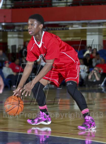 Thumbnail 1 in White Plains vs. Cardinal Spellman (Slam Dunk Tournament) photogallery.