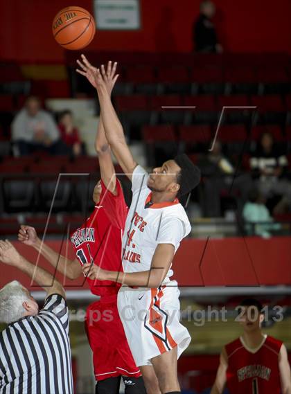 Thumbnail 2 in White Plains vs. Cardinal Spellman (Slam Dunk Tournament) photogallery.