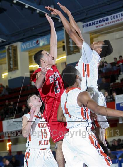 Thumbnail 3 in White Plains vs. Cardinal Spellman (Slam Dunk Tournament) photogallery.