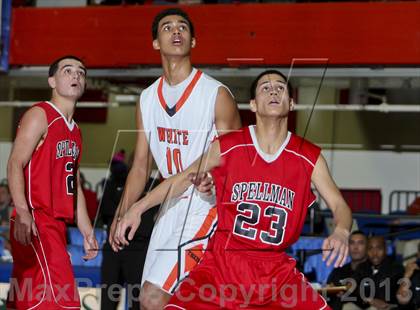 Thumbnail 2 in White Plains vs. Cardinal Spellman (Slam Dunk Tournament) photogallery.