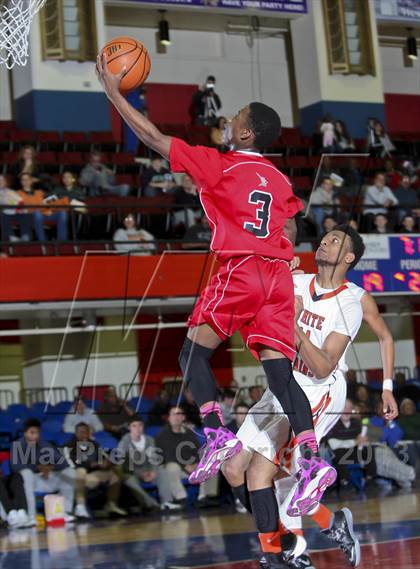 Thumbnail 3 in White Plains vs. Cardinal Spellman (Slam Dunk Tournament) photogallery.