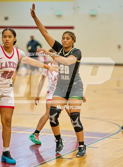 Thumbnail 3 in Galena Park vs. Cypress Lakes (McDonald's Texas Invitational) photogallery.