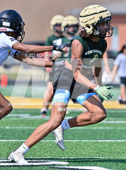 Thumbnail 1 in Montgomery Central vs Northwood (Montgomery Central 2nd Annual 7 on 7 Air Raid Classic) photogallery.