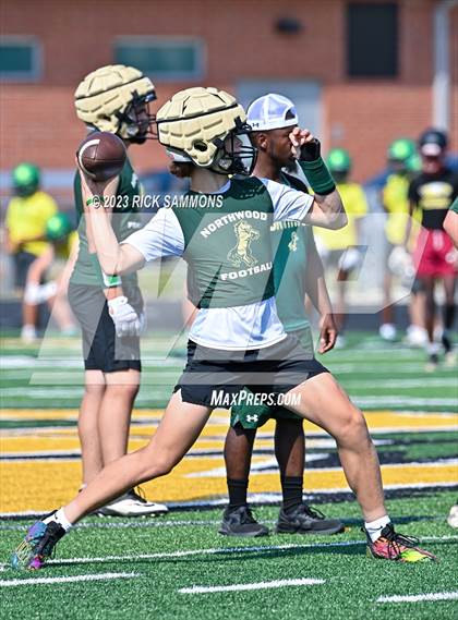 Thumbnail 3 in Montgomery Central vs Northwood (Montgomery Central 2nd Annual 7 on 7 Air Raid Classic) photogallery.