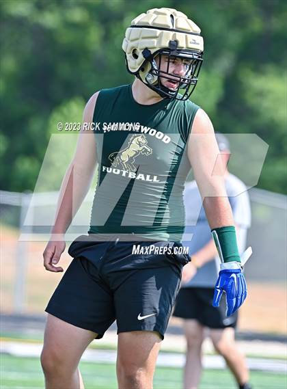 Thumbnail 2 in Montgomery Central vs Northwood (Montgomery Central 2nd Annual 7 on 7 Air Raid Classic) photogallery.