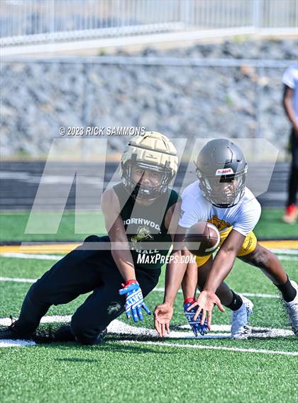 Thumbnail 3 in Montgomery Central vs Northwood (Montgomery Central 2nd Annual 7 on 7 Air Raid Classic) photogallery.