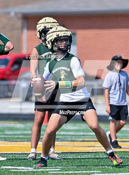Thumbnail 2 in Montgomery Central vs Northwood (Montgomery Central 2nd Annual 7 on 7 Air Raid Classic) photogallery.