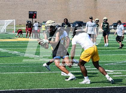 Thumbnail 2 in Montgomery Central vs Northwood (Montgomery Central 2nd Annual 7 on 7 Air Raid Classic) photogallery.