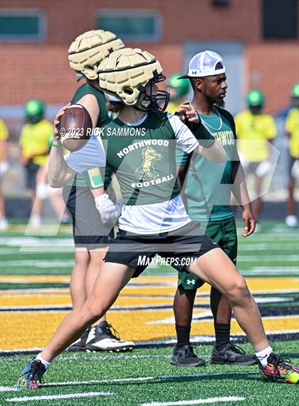 Thumbnail 2 in Montgomery Central vs Northwood (Montgomery Central 2nd Annual 7 on 7 Air Raid Classic) photogallery.