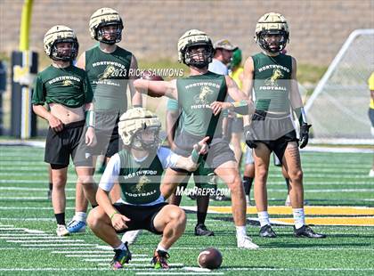 Thumbnail 2 in Montgomery Central vs Northwood (Montgomery Central 2nd Annual 7 on 7 Air Raid Classic) photogallery.