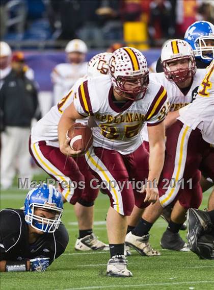 Thumbnail 2 in Cardinal Spellman vs. Mashpee (MIAA Division 4 East Final) photogallery.