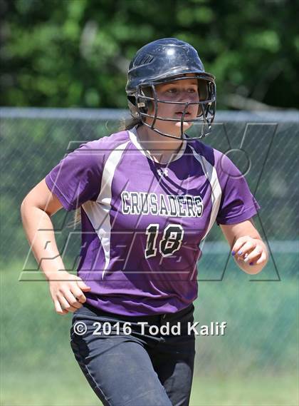Thumbnail 3 in Sacred Heart @ East Granby (CIAC Class S 1st Round) photogallery.