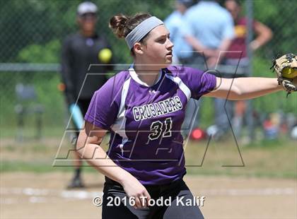Thumbnail 2 in Sacred Heart @ East Granby (CIAC Class S 1st Round) photogallery.