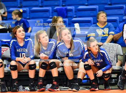 Thumbnail 2 in Jonesboro vs Marion (AHSAA 6A State Final) photogallery.