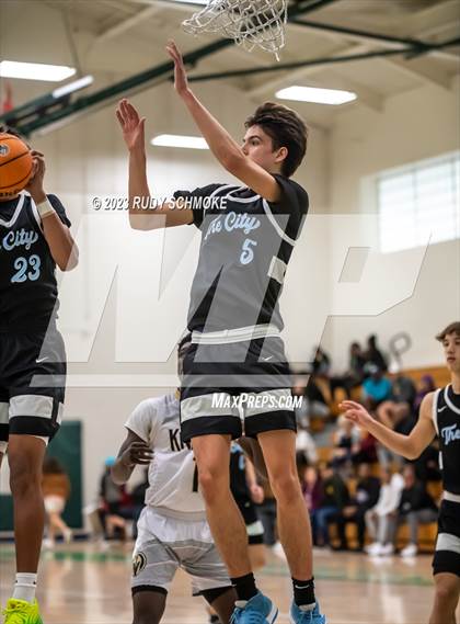 Thumbnail 3 in Victory Christian Academy vs. University City (MLK Showcase) photogallery.