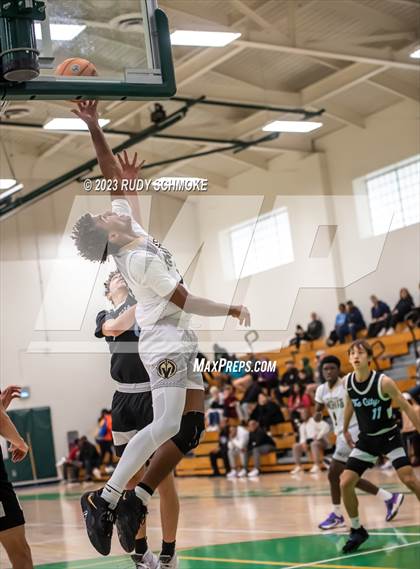 Thumbnail 3 in Victory Christian Academy vs. University City (MLK Showcase) photogallery.