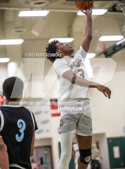 Thumbnail 2 in Victory Christian Academy vs. University City (MLK Showcase) photogallery.