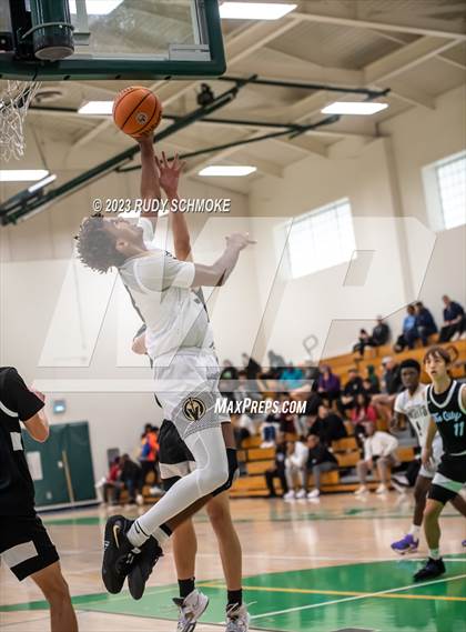 Thumbnail 2 in Victory Christian Academy vs. University City (MLK Showcase) photogallery.