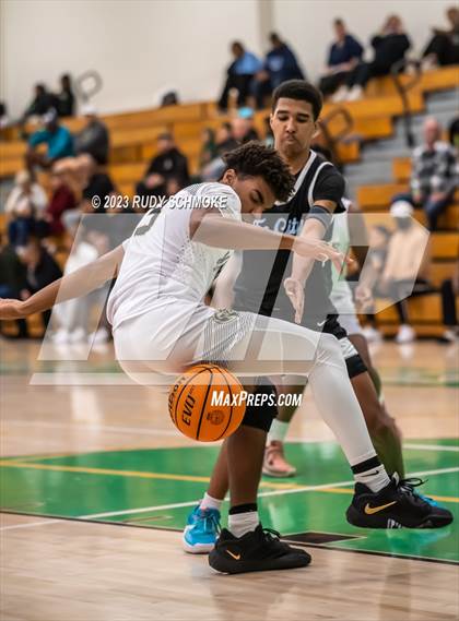 Thumbnail 2 in Victory Christian Academy vs. University City (MLK Showcase) photogallery.