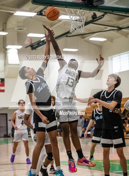 Thumbnail 2 in Victory Christian Academy vs. University City (MLK Showcase) photogallery.