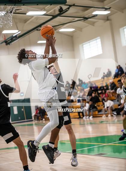 Thumbnail 1 in Victory Christian Academy vs. University City (MLK Showcase) photogallery.