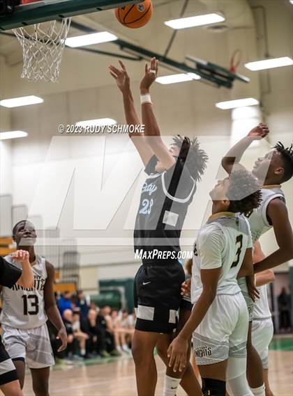Thumbnail 2 in Victory Christian Academy vs. University City (MLK Showcase) photogallery.