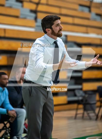 Thumbnail 2 in Victory Christian Academy vs. University City (MLK Showcase) photogallery.
