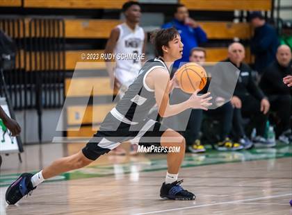 Thumbnail 3 in Victory Christian Academy vs. University City (MLK Showcase) photogallery.