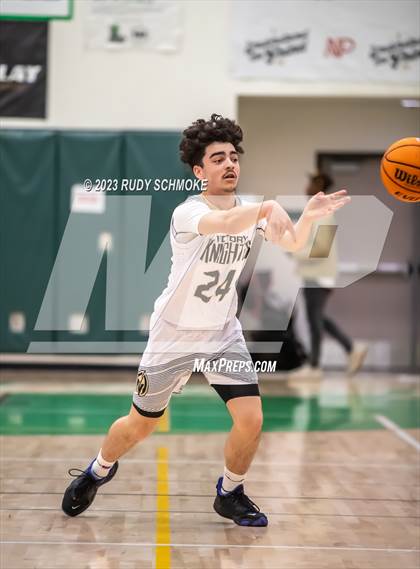 Thumbnail 2 in Victory Christian Academy vs. University City (MLK Showcase) photogallery.