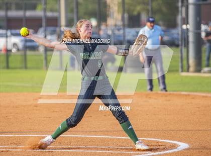 Thumbnail 1 in Little Cypress-Mauriceville vs Livingston (UIL Softball 4A D1 Area Playoff Game 1) photogallery.
