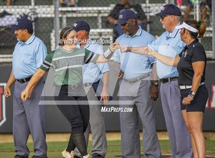 Thumbnail 3 in Little Cypress-Mauriceville vs Livingston (UIL Softball 4A D1 Area Playoff Game 1) photogallery.