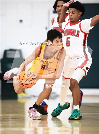 Thumbnail 2 in Arcadia vs Lawndale (Westside Tip Off Classic) photogallery.