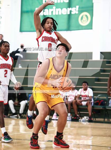 Thumbnail 2 in Arcadia vs Lawndale (Westside Tip Off Classic) photogallery.