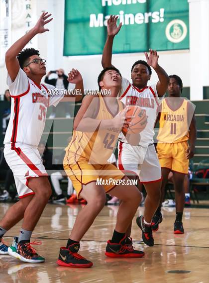 Thumbnail 3 in Arcadia vs Lawndale (Westside Tip Off Classic) photogallery.