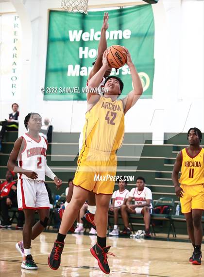 Thumbnail 2 in Arcadia vs Lawndale (Westside Tip Off Classic) photogallery.