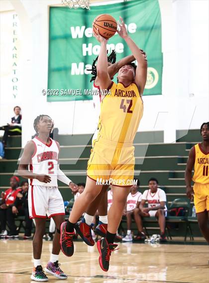 Thumbnail 3 in Arcadia vs Lawndale (Westside Tip Off Classic) photogallery.
