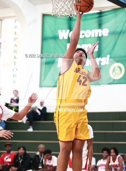 Thumbnail 2 in Arcadia vs Lawndale (Westside Tip Off Classic) photogallery.