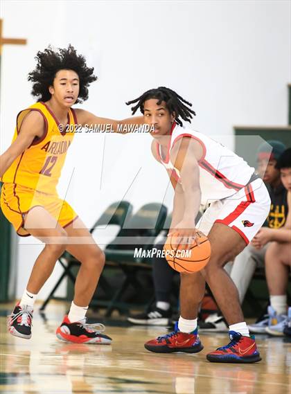 Thumbnail 2 in Arcadia vs Lawndale (Westside Tip Off Classic) photogallery.