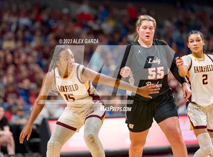 Thumbnail 2 in Fairfield vs Winnsboro(UIL 3A Basketball State Semifinal) photogallery.
