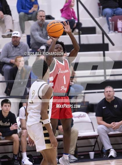 Thumbnail 1 in Oak Forest Academy vs. Jackson Prep photogallery.