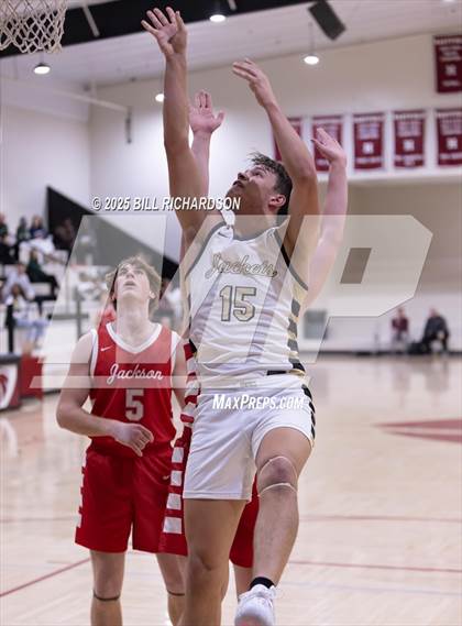 Thumbnail 3 in Oak Forest Academy vs. Jackson Prep photogallery.
