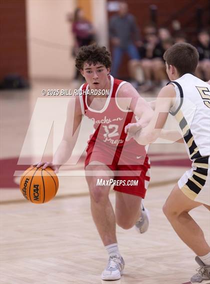 Thumbnail 2 in Oak Forest Academy vs. Jackson Prep photogallery.