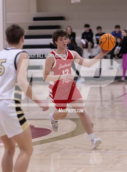 Thumbnail 3 in Oak Forest Academy vs. Jackson Prep photogallery.
