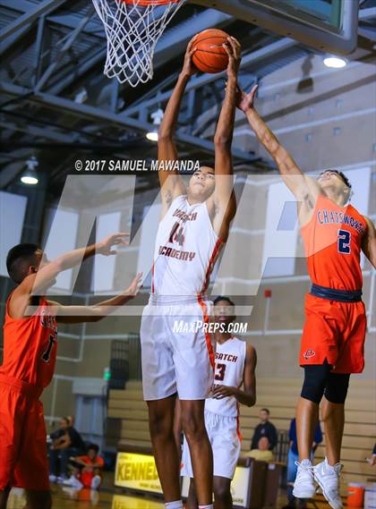 Thumbnail 2 in Wasatch Academy vs Chatsworth (Ed Baker SFV Invitational Tournament) photogallery.