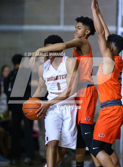 Thumbnail 3 in Wasatch Academy vs Chatsworth (Ed Baker SFV Invitational Tournament) photogallery.