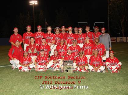 Thumbnail 3 in Temple City vs. Hemet (CIF SS D5 Final) photogallery.