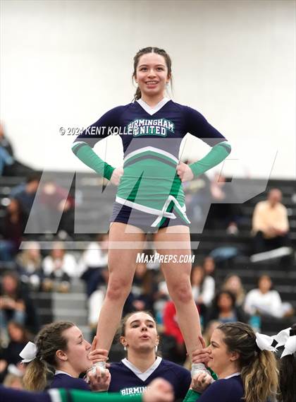 Thumbnail 3 in West Bloomfield vs. Birmingham United (MHSAA Districts) photogallery.