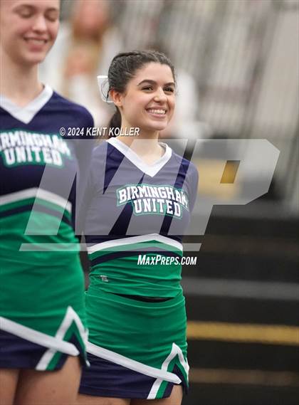 Thumbnail 2 in West Bloomfield vs. Birmingham United (MHSAA Districts) photogallery.