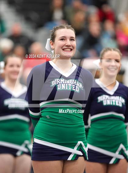 Thumbnail 2 in West Bloomfield vs. Birmingham United (MHSAA Districts) photogallery.